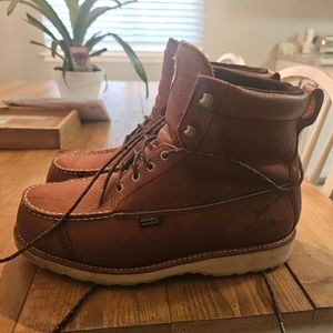 Irish setter work boots size 11 and 1/2